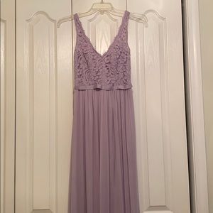 David’s bridal bridesmaid dress